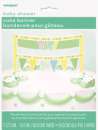 Cake Banner - Yellow and Green Baby Shower